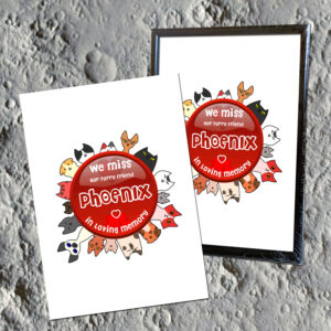 I Love My Pet Personalized Print