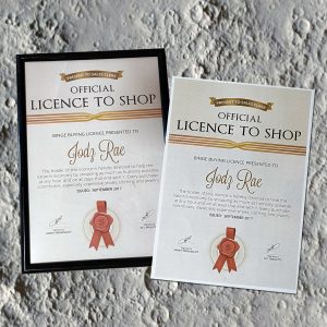 License to Shop