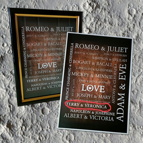 Famous Love Stories - Yours!